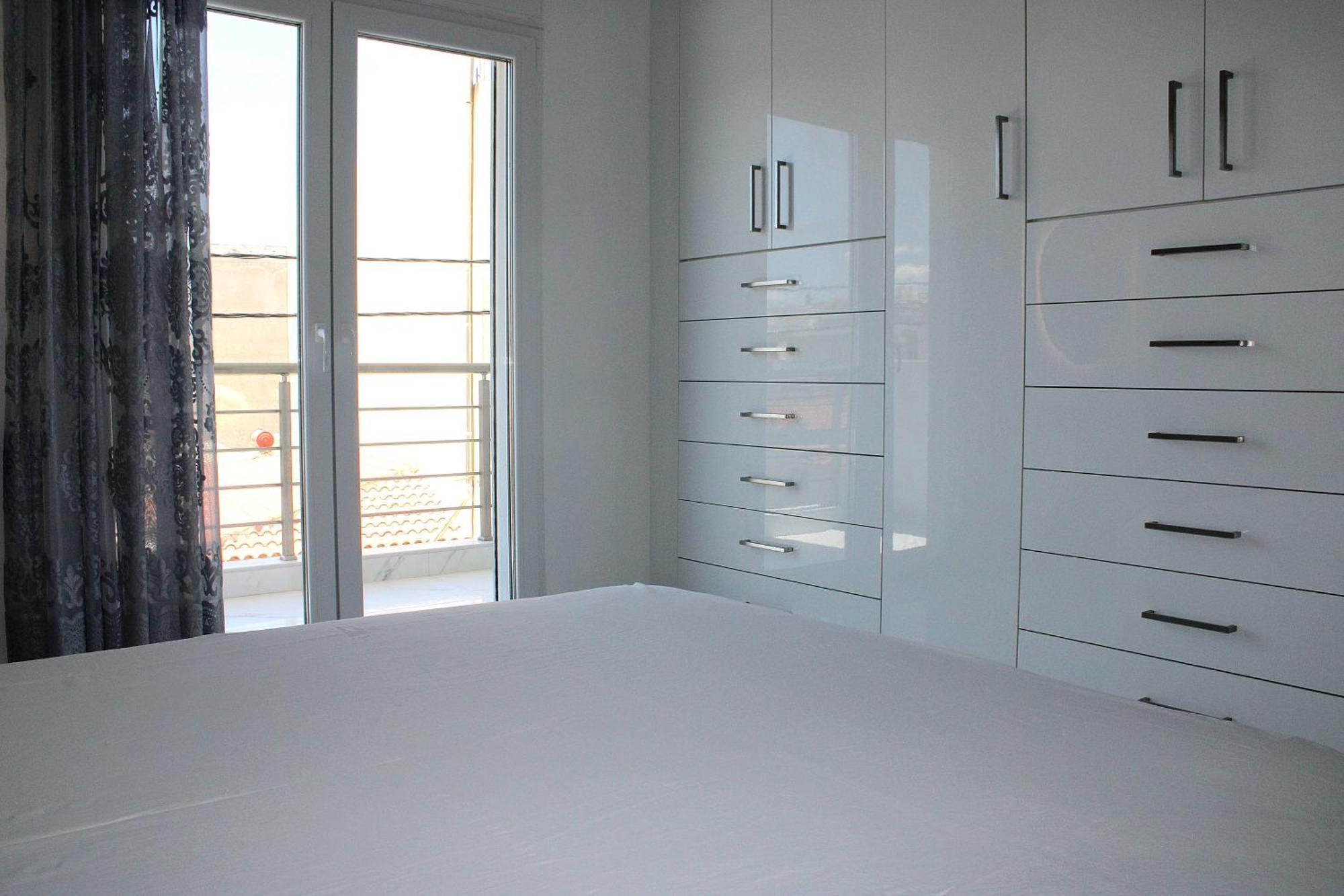 Black & White Seaside House Kalamia Corinth 外观 照片